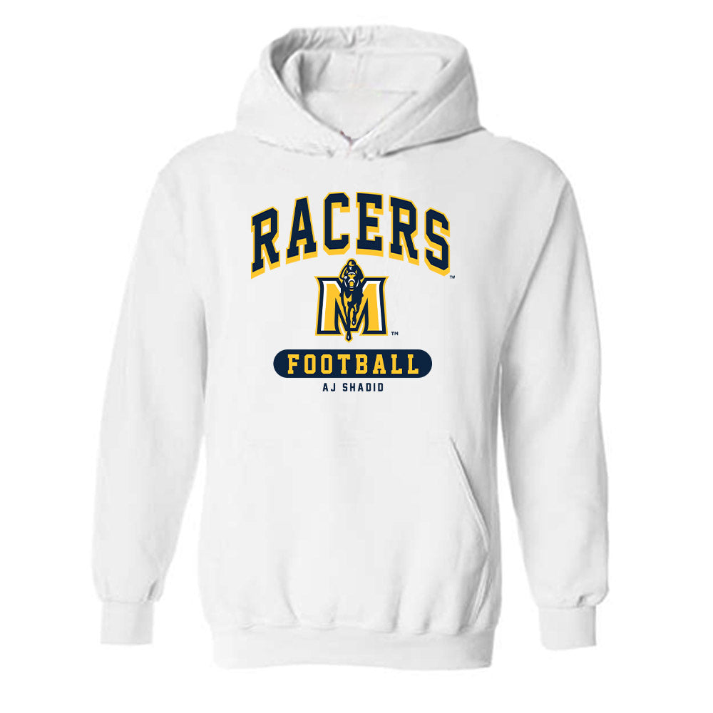 Murray State - NCAA Football : AJ Shadid - Classic Fashion Shersey Hooded Sweatshirt-0
