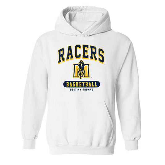 Murray State - NCAA Women's Basketball : Destiny Thomas - Classic Fashion Shersey Hooded Sweatshirt-0