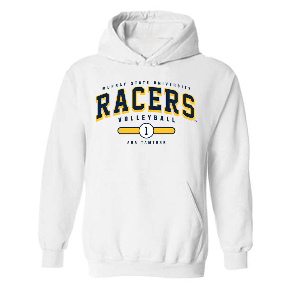 Murray State - NCAA Women's Volleyball : Ada Tamturk - Classic Fashion Shersey Hooded Sweatshirt-0