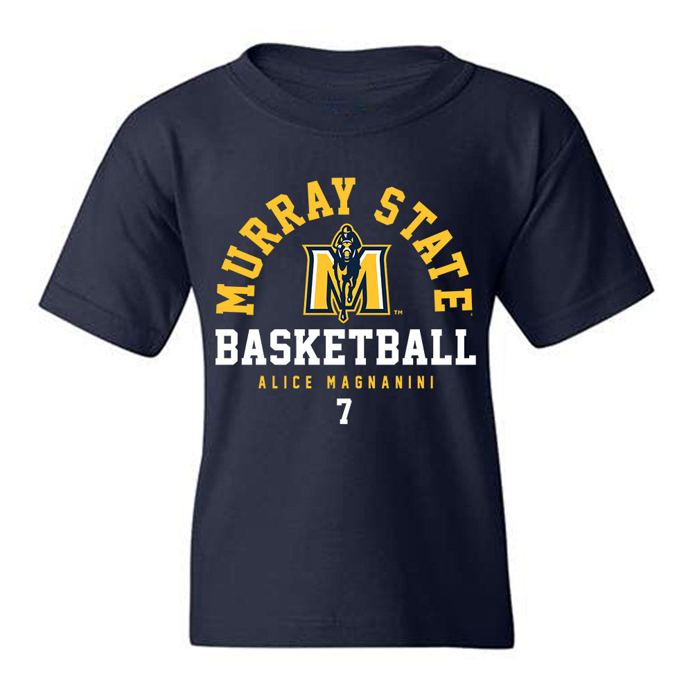 Murray State - NCAA Women's Basketball : Alice Magnanini - Classic Fashion Shersey Youth T-Shirt-0