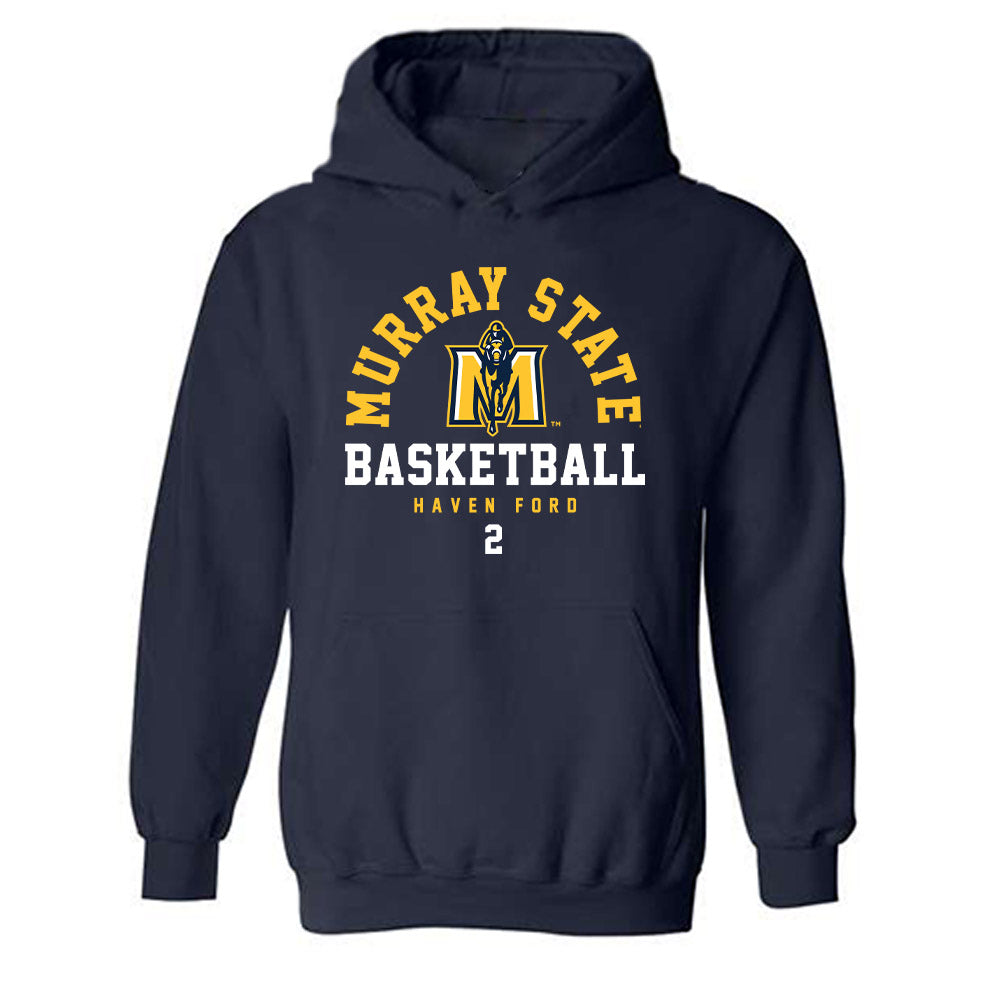 Murray State - NCAA Women's Basketball : Haven Ford - Classic Fashion Shersey Hooded Sweatshirt-0