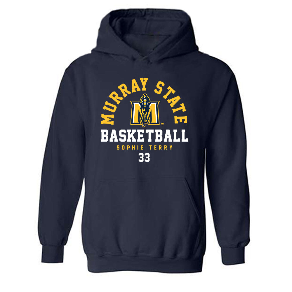 Murray State - NCAA Women's Basketball : Sophie Terry - Classic Fashion Shersey Hooded Sweatshirt-0