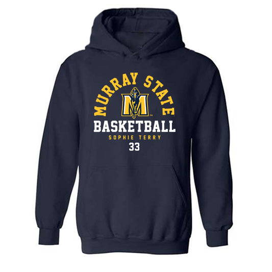 Murray State - NCAA Women's Basketball : Sophie Terry - Classic Fashion Shersey Hooded Sweatshirt-0