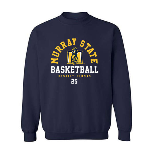 Murray State - NCAA Women's Basketball : Destiny Thomas - Classic Fashion Shersey Crewneck Sweatshirt-0