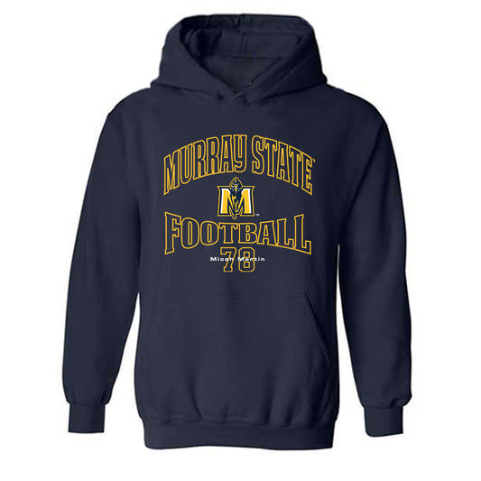 Murray State - NCAA Football : Micah Martin - Classic Fashion Shersey Hooded Sweatshirt-0