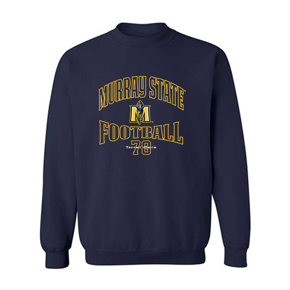 Murray State - NCAA Football : Terrell Davis - Classic Fashion Shersey Crewneck Sweatshirt-0