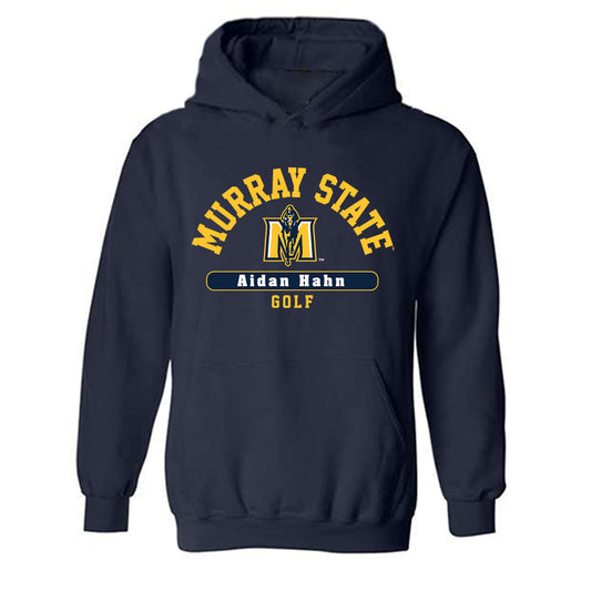 Murray State - NCAA Men's Golf : Aidan Hahn - Classic Fashion Shersey Hooded Sweatshirt-0