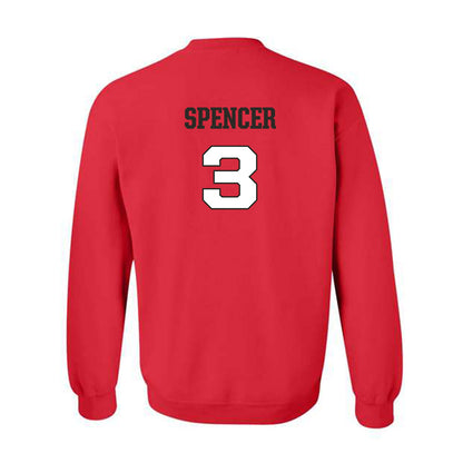 Fairfield - NCAA Baseball : Luke Spencer - Classic Shersey Crewneck Sweatshirt-1
