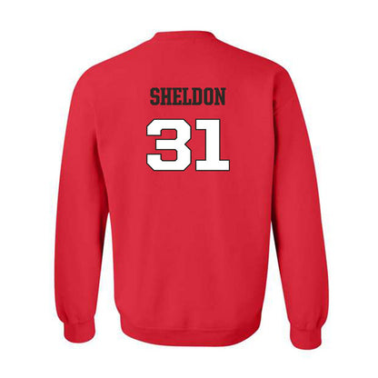 Fairfield - NCAA Baseball : Jack Sheldon - Classic Shersey Crewneck Sweatshirt-1