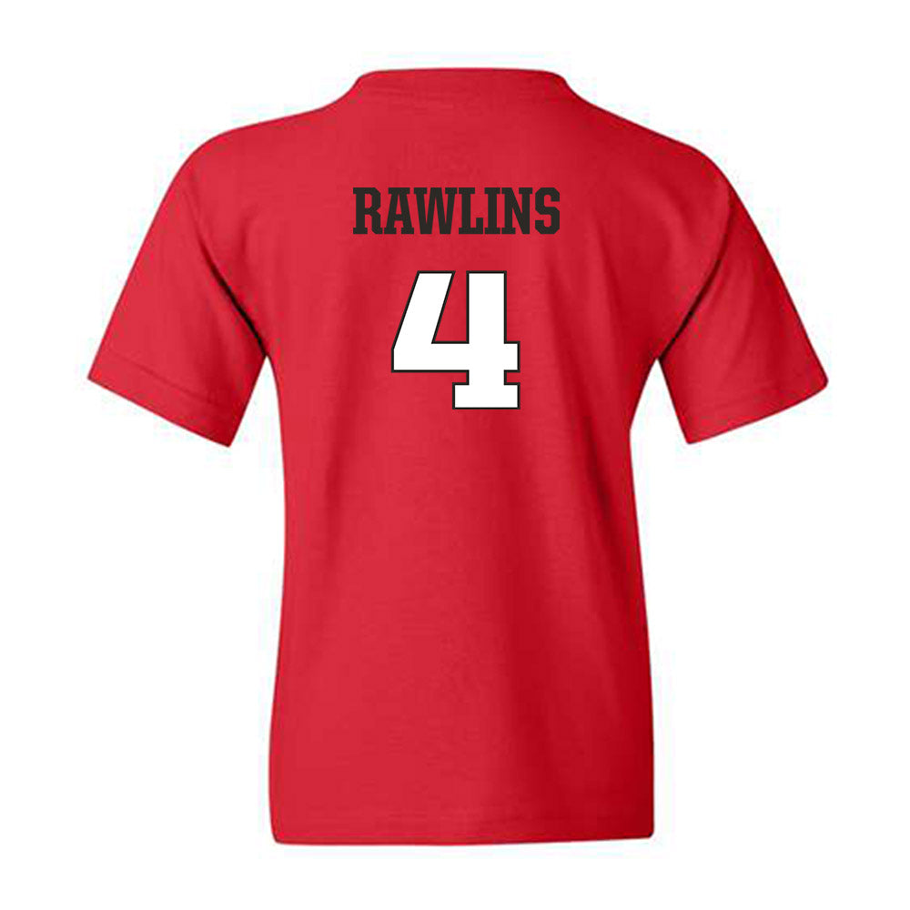 Fairfield - NCAA Men's Basketball : Halon Rawlins - Classic Shersey Youth T-Shirt-1