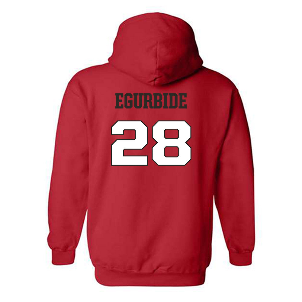 Fairfield - NCAA Men's Soccer : Xavier Egurbide - Classic Shersey Hooded Sweatshirt-1