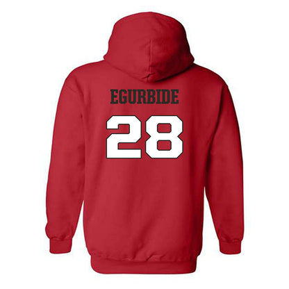 Fairfield - NCAA Men's Soccer : Xavier Egurbide - Classic Shersey Hooded Sweatshirt-1