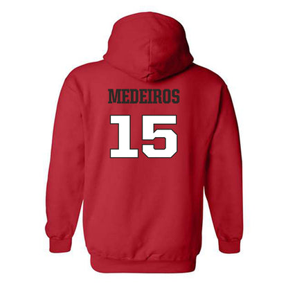 Fairfield - NCAA Men's Soccer : Dylan Medeiros - Classic Shersey Hooded Sweatshirt-1