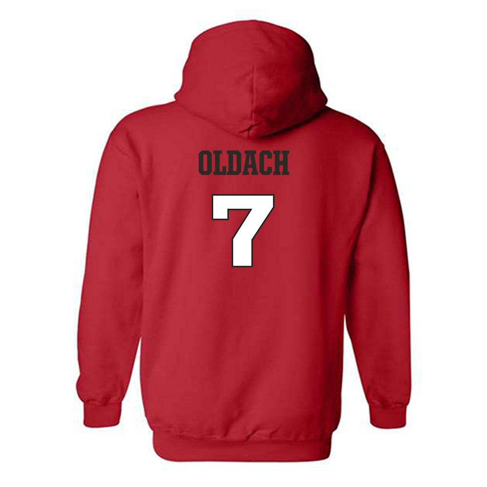 Fairfield - NCAA Women's Volleyball : Aislin Oldach - Classic Shersey Hooded Sweatshirt-1