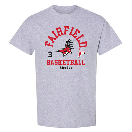 Fairfield - NCAA Women's Basketball : Addison Rhodes - Classic Fashion Shersey T-Shirt-0