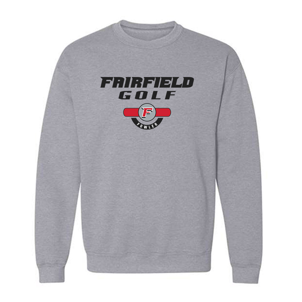 Fairfield - NCAA Women's Golf : Lucille Fowler - Classic Fashion Shersey Crewneck Sweatshirt-0