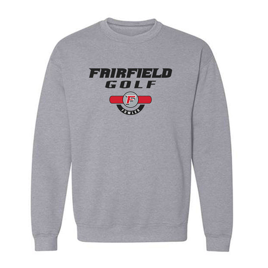 Fairfield - NCAA Women's Golf : Lucille Fowler - Classic Fashion Shersey Crewneck Sweatshirt-0