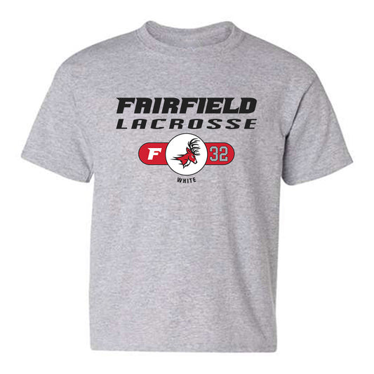 Fairfield - NCAA Women's Lacrosse : Sarah White - Classic Fashion Shersey Youth T-Shirt-0