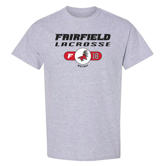 Fairfield - NCAA Men's Lacrosse : Landon Whitney - Classic Fashion Shersey T-Shirt-0