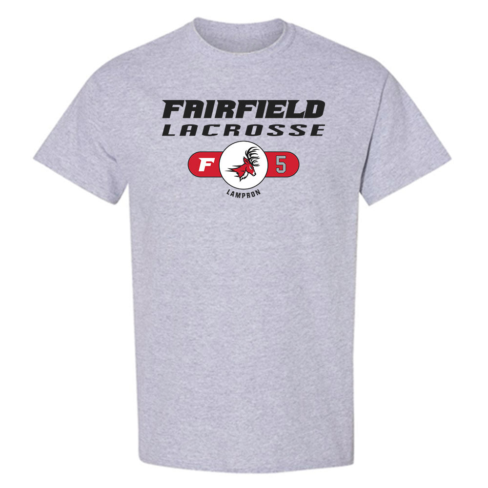 Fairfield - NCAA Men's Lacrosse : Devin Lampron - Classic Fashion Shersey T-Shirt-0