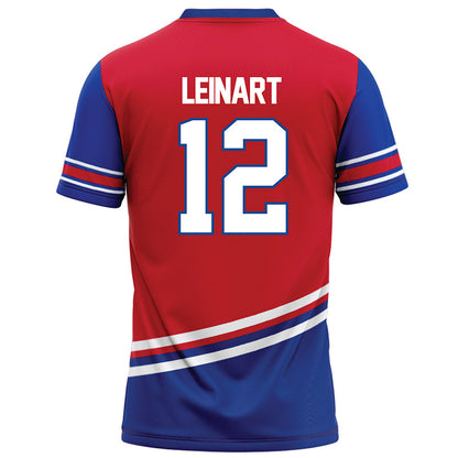 SMU - NCAA Football : Cole Leinart - Red Football Jersey-1
