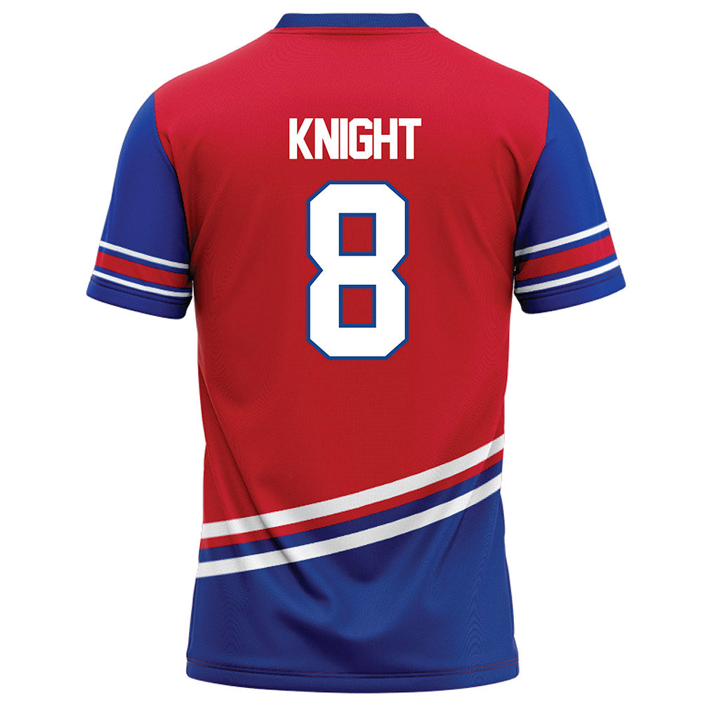 SMU - NCAA Football : Yamir Knight - Red Football Jersey-1