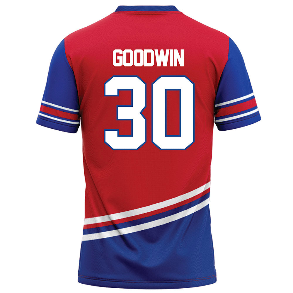 SMU - NCAA Football : Kenneth Goodwin - Red Football Jersey-1