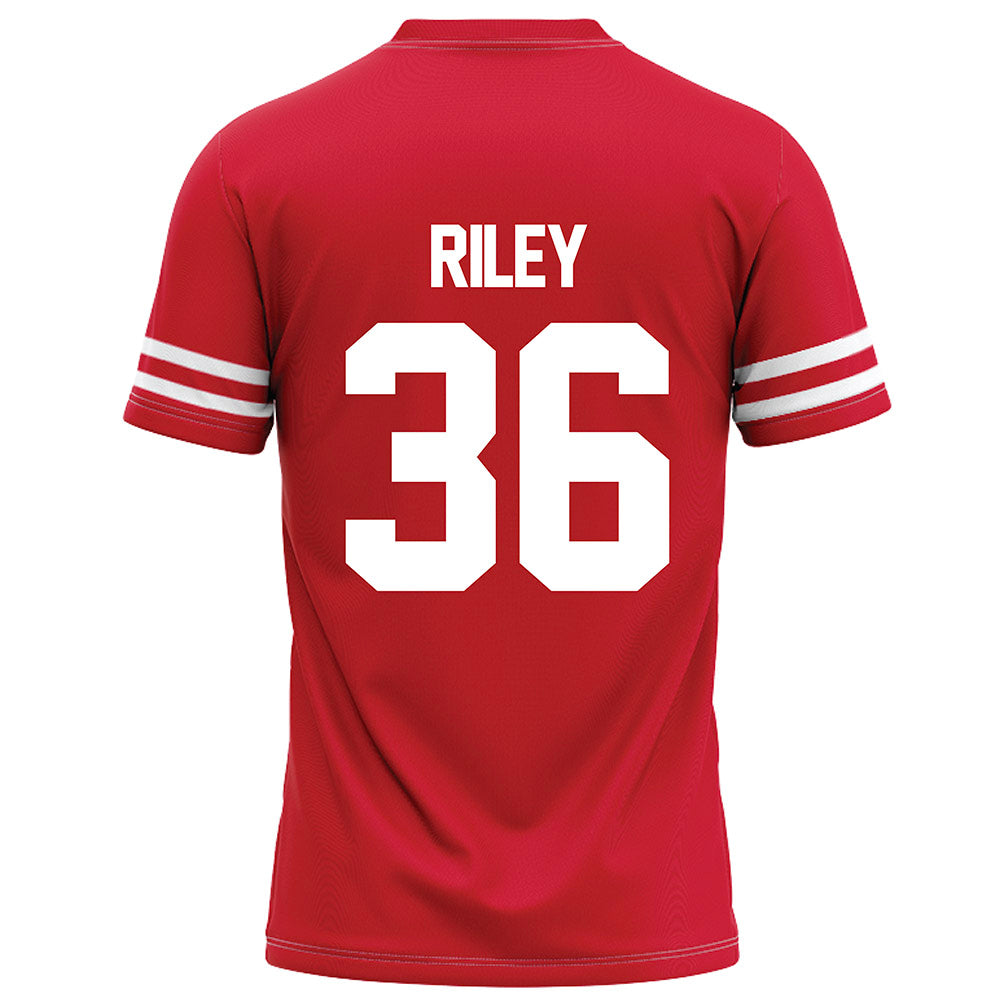Houston - NCAA Football : Liam Riley - Red Football Jersey-1