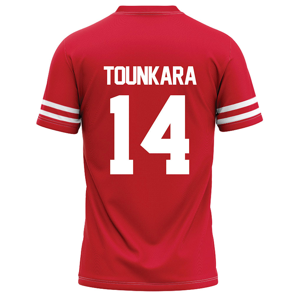 Houston - NCAA Football : Muizz Tounkara - Red Football Jersey-1