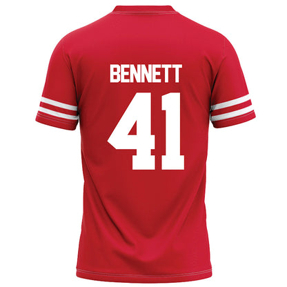 Houston - NCAA Football : Thompson Bennett - Red Football Jersey-1