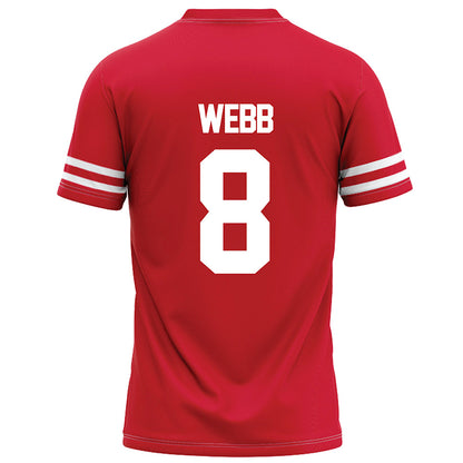 Houston - NCAA Football : Kentrell Webb - Red Football Jersey-1