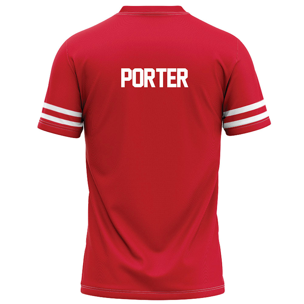 Houston - NCAA Football : Ashton Porter - Red Football Jersey-1
