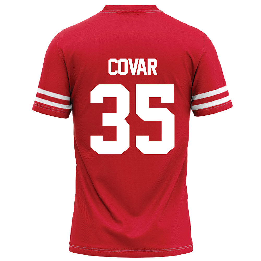 Houston - NCAA Football : Tyler Covar - Red Football Jersey-1
