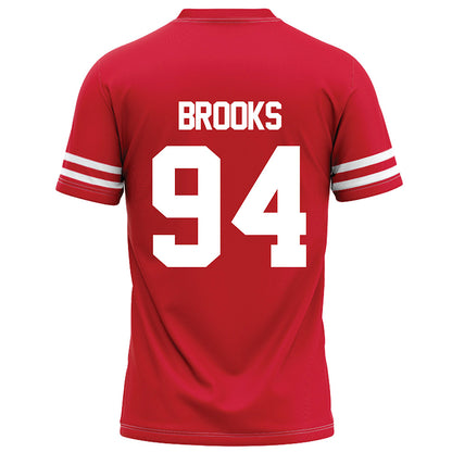 Houston - NCAA Football : Carmello Brooks - Red Football Jersey-1