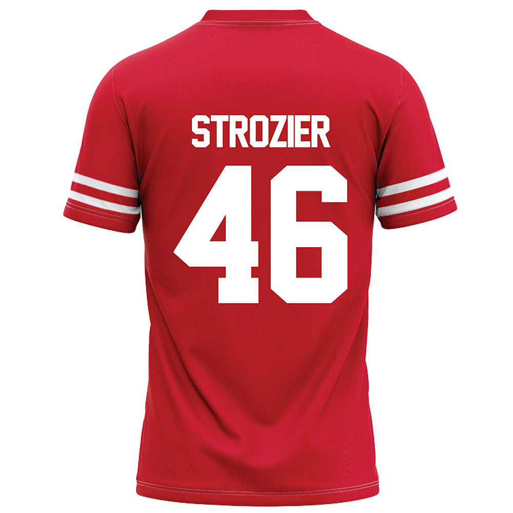 Houston - NCAA Football : Jeffrey Strozier - Red Football Jersey-1