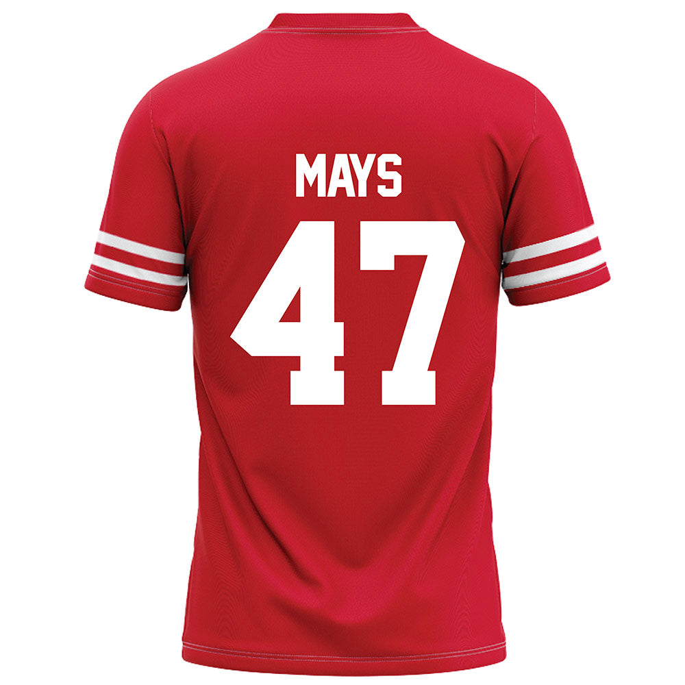 Houston - NCAA Football : Dk Mays - Red Football Jersey-1
