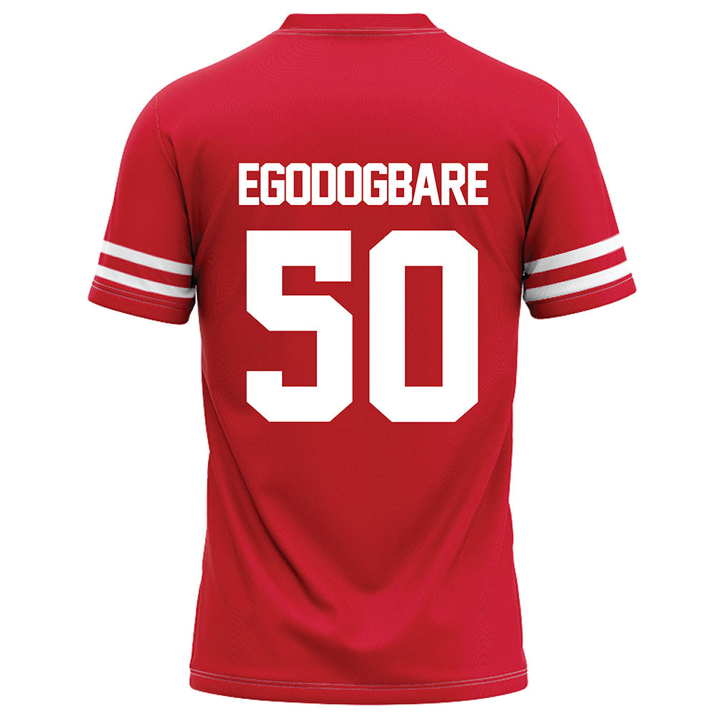 Houston - NCAA Football : Ejiro Egodogbare - Red Football Jersey-1