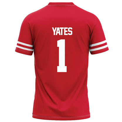 Houston - NCAA Football : Jaden Yates - Red Football Jersey-1