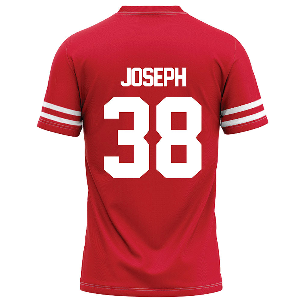 Houston - NCAA Football : Johnathan Joseph - Red Football Jersey-1