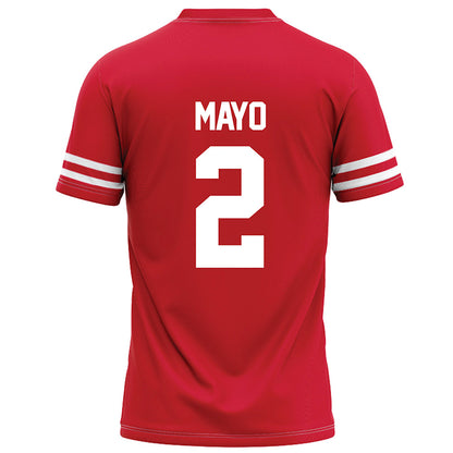 Houston - NCAA Football : Jalen Mayo - Red Football Jersey-1