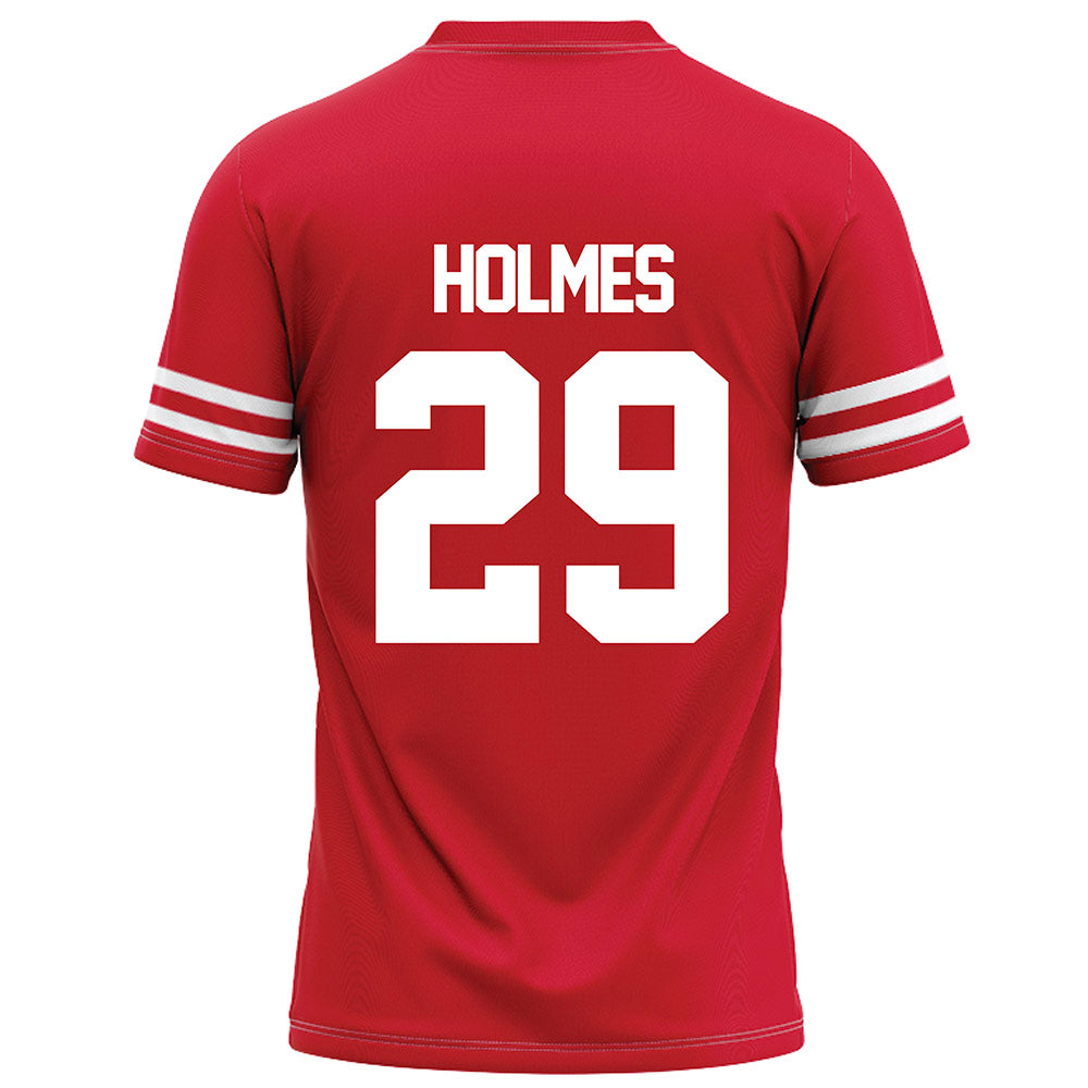 Houston - NCAA Football : Javen Holmes - Red Football Jersey-1