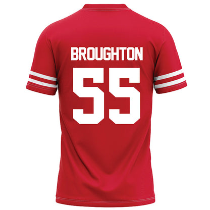 Houston - NCAA Football : Isaiah Broughton - Red Football Jersey-1