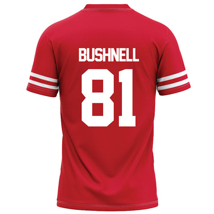 Houston - NCAA Football : Jeremiah Bushnell - Red Football Jersey-1