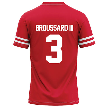 Houston - NCAA Football : Harvey Broussard III - Red Football Jersey-1