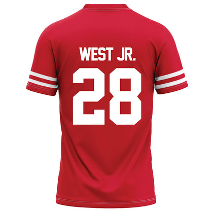 Houston - NCAA Football : Kenzy West Jr. - Red Football Jersey-1