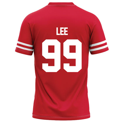 Houston - NCAA Football : Quindario Lee - Red Football Jersey-1