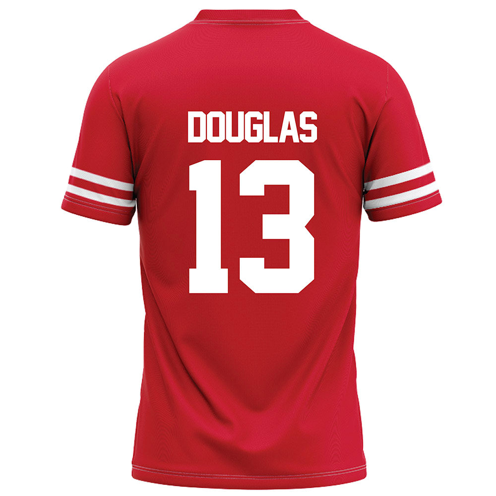 Houston - NCAA Football : CJ Douglas - Red Football Jersey-1