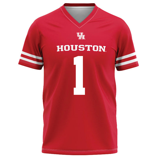 Houston - NCAA Football : Jaden Yates - Red Football Jersey-0