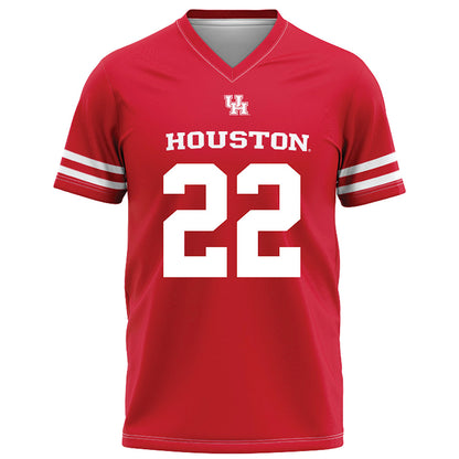 Houston - NCAA Football : Dorian Barnes - Red Football Jersey-0