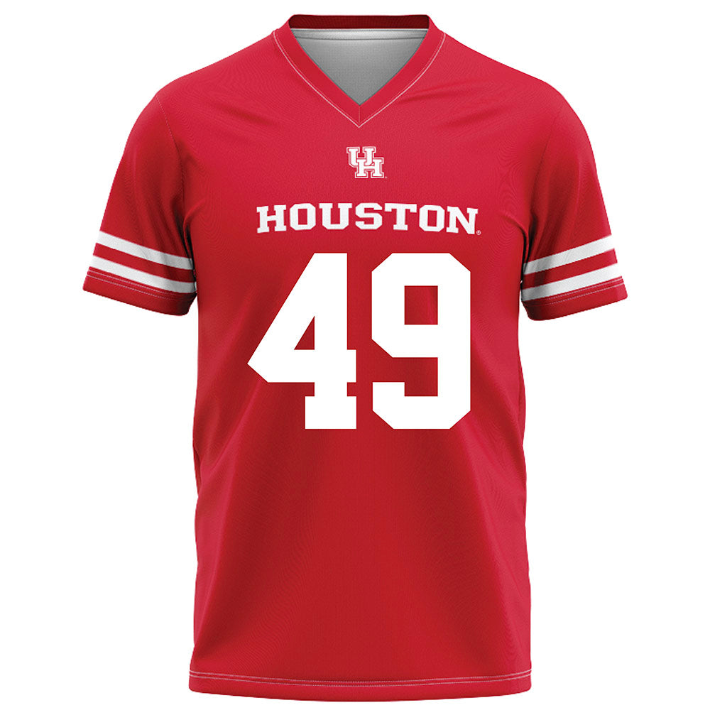 Houston - NCAA Football : Darius Washington - Red Football Jersey-0